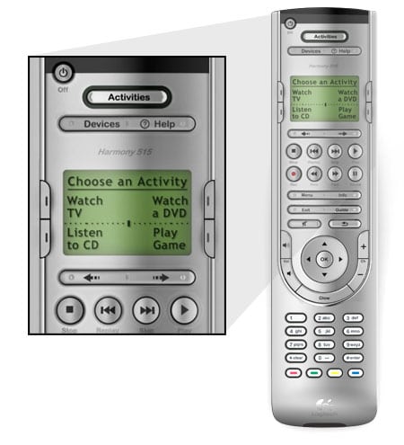 logitech harmony 515 mando universal