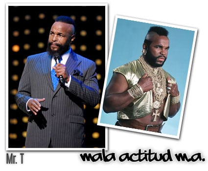 Mr T M.A. mala actitud el equipo A