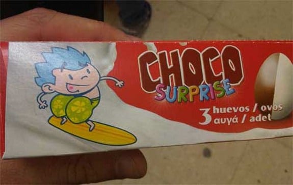 Malinterpretaciones involuntarias: Choco huevos