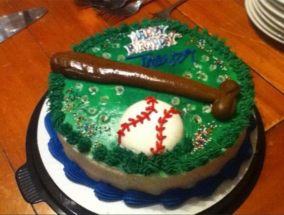 Malinterpretaciones involuntarias: Pastel baseball