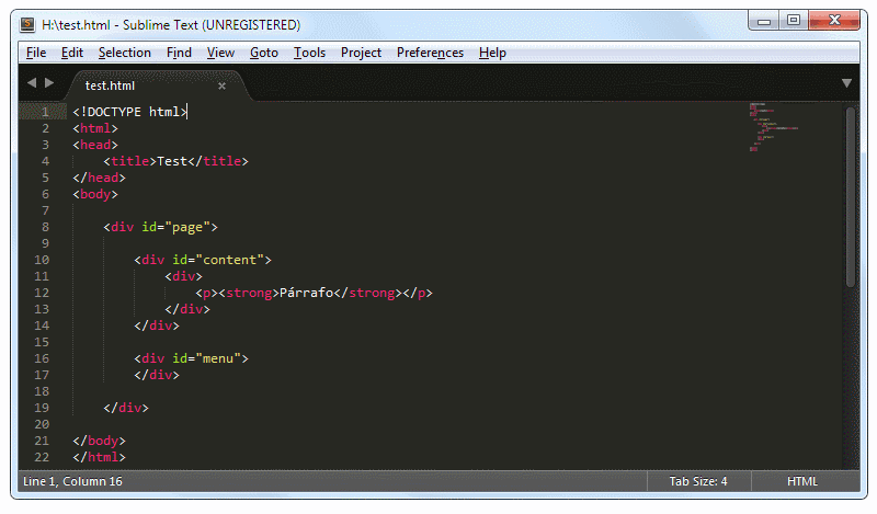 Sublime Text: Reemplazar