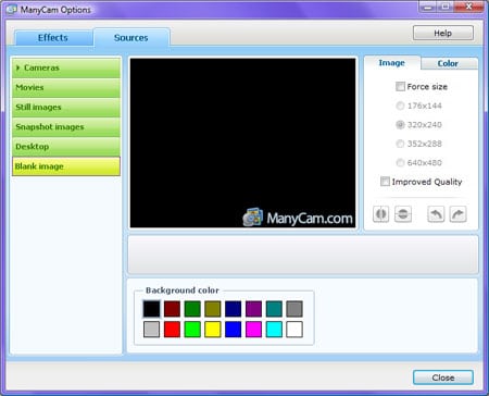 manycam options
