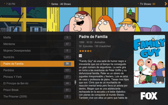 Plex Media Manager: Editar metadatos