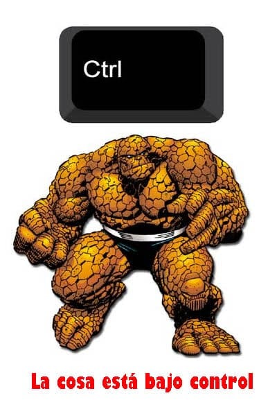 Meme: La Cosa (La Cosa está bajo control)