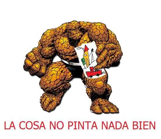 Meme: La Cosa (La Cosa no pinta nada bien)