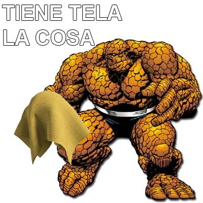Meme: La Cosa (Tiene tela La Cosa)