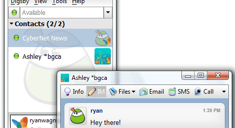 digsby msn messenger