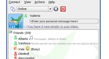 kmess msn messenger
