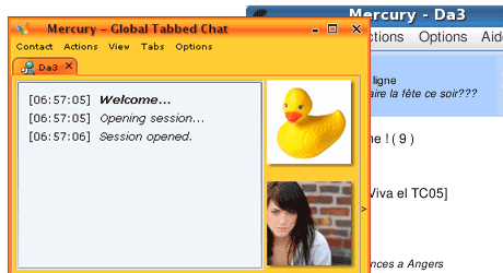 mercury msn messenger