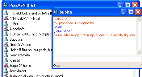 pixamsn msn messenger