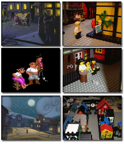 monkey island melee lego