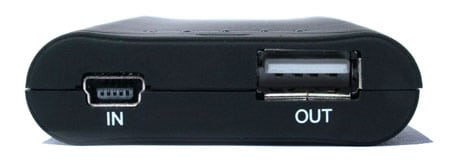 microkit proporta cargador usb portatil frontal in out