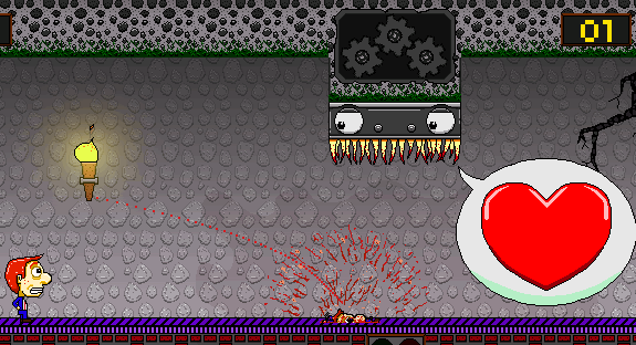 Minijuego de habilidad: Spike (A love story)