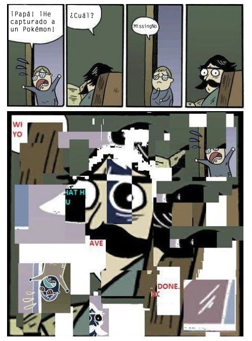 Staredad Meme: MissingNo.