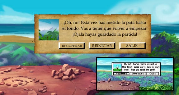 monkey island arbol de goma