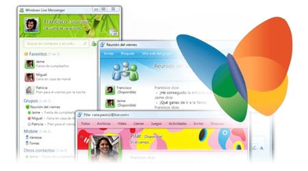 windows live messenger 2009 msn 9.0 logo