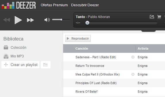 deezer escuchar musica internet gratis