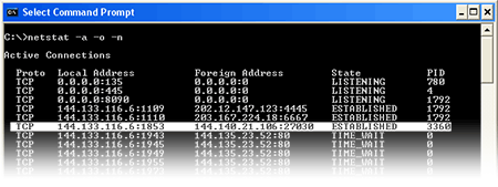 netstat