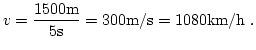 formula disparo
