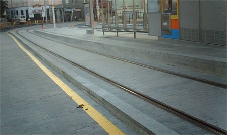obstaculos tranvia tenerife
