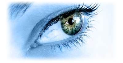 ojo azul
