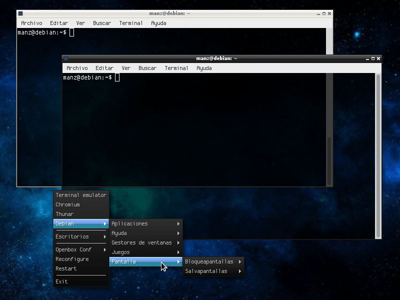 Transparencia real en GNU/Linux (con xcompmgr)