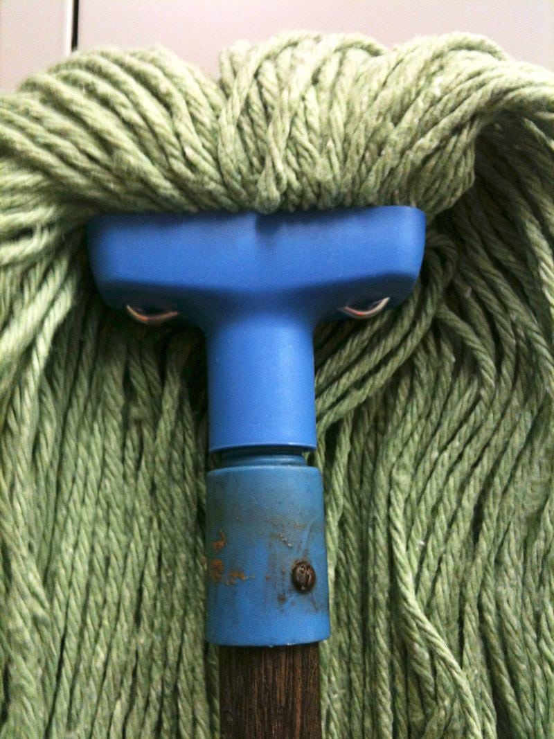 Pareidolia: Angry mop