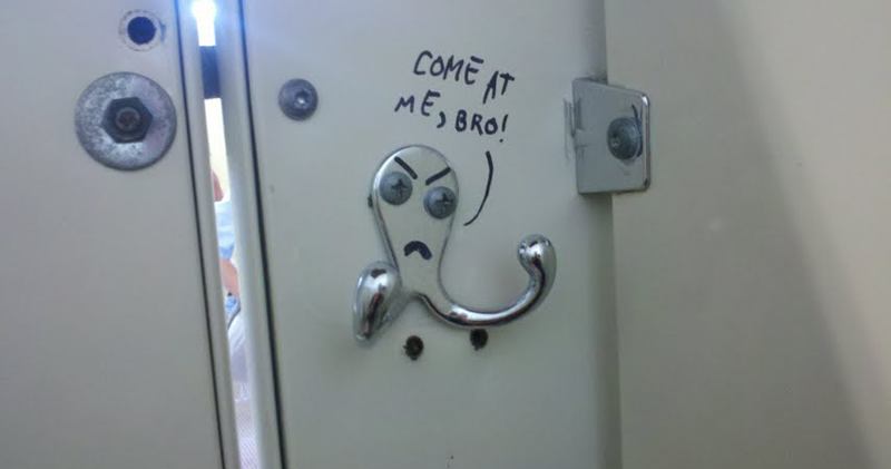 Pareidolia: Come at me bro
