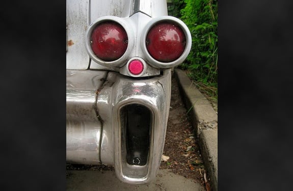 Pareidolia (rostros o figuras en imágenes): Coche impresionado