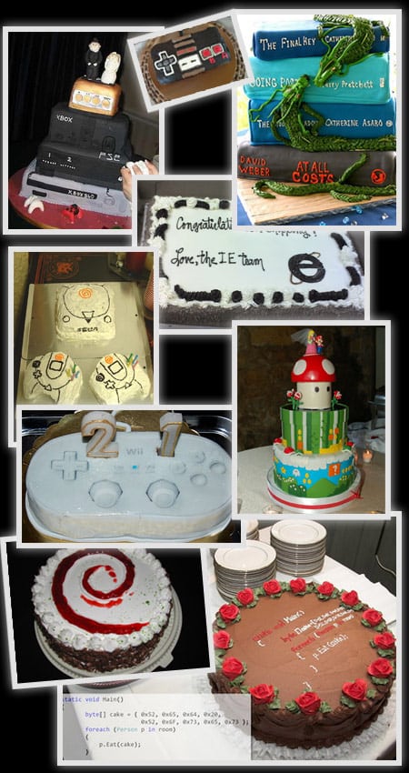 pasteles cake freak frikis geek dulces pasteleria