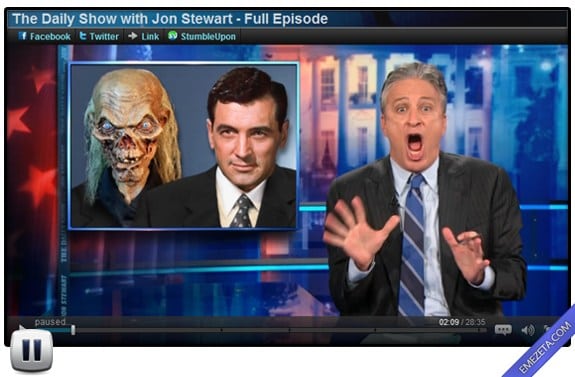 Pausas poco elegantes: Daily show jon stewart