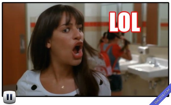 Pausas poco elegantes: Rachel glee lol