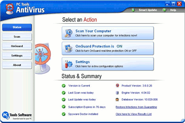 pctools free antivirus
