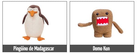 peluches madagascar domo kun