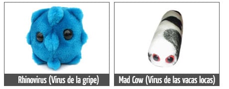 peluches virus