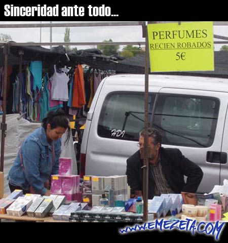 sinceridad perfumes recien robados