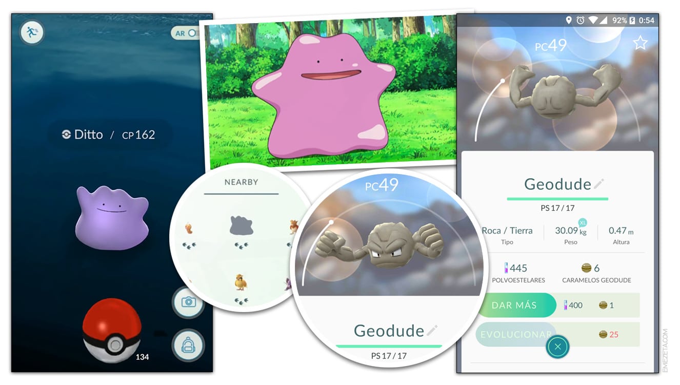 Huevos de pascua de Pokémon Go: Teorías y Ditto