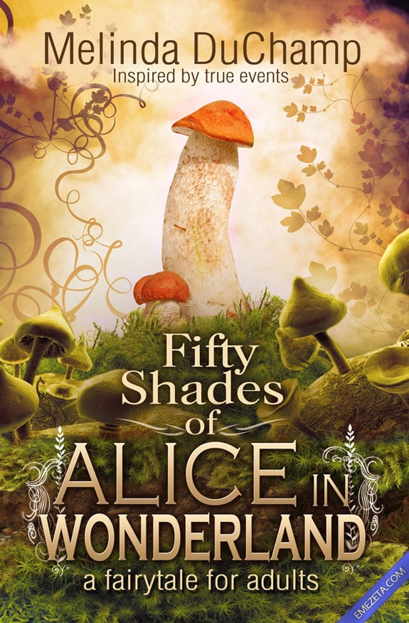 Portadas desconcertantes: Fifty shades alice wonderland