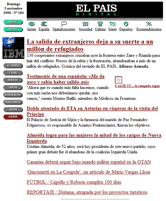 el pais 1996