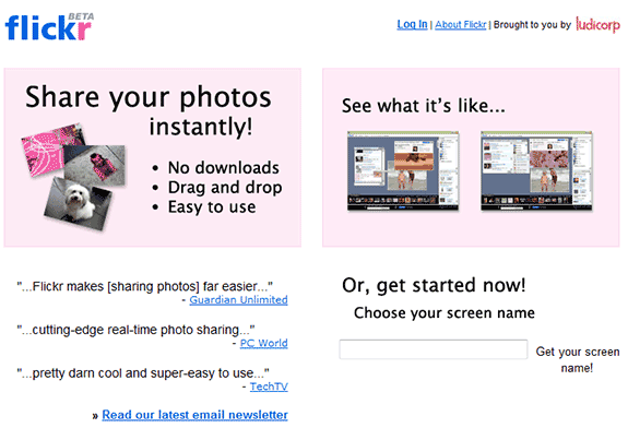 flickr 2004