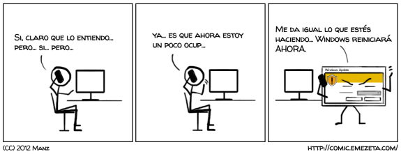 Stickmanz: Windows reiniciará AHORA