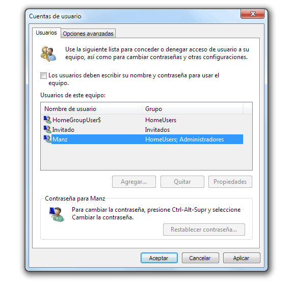 Userpasswords2, recordar contraseña en Windows y no preguntar en inicio