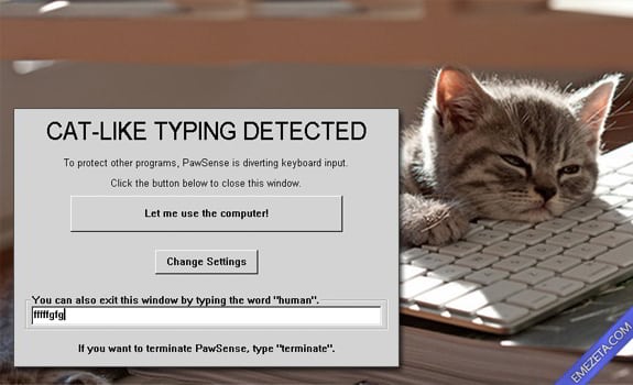 Programas inútiles para PC: Pawsense