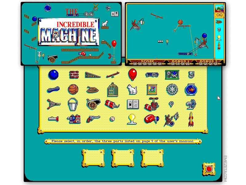 Juego: The Incredible Machine