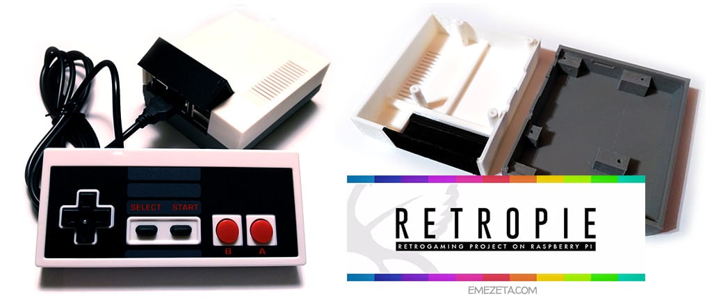 Caja BabyNES para Raspberry Pi 3 B