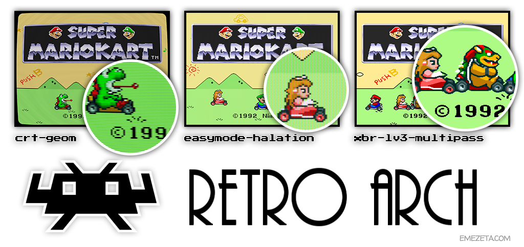 Soporte de Retroarch (libretro) para shaders