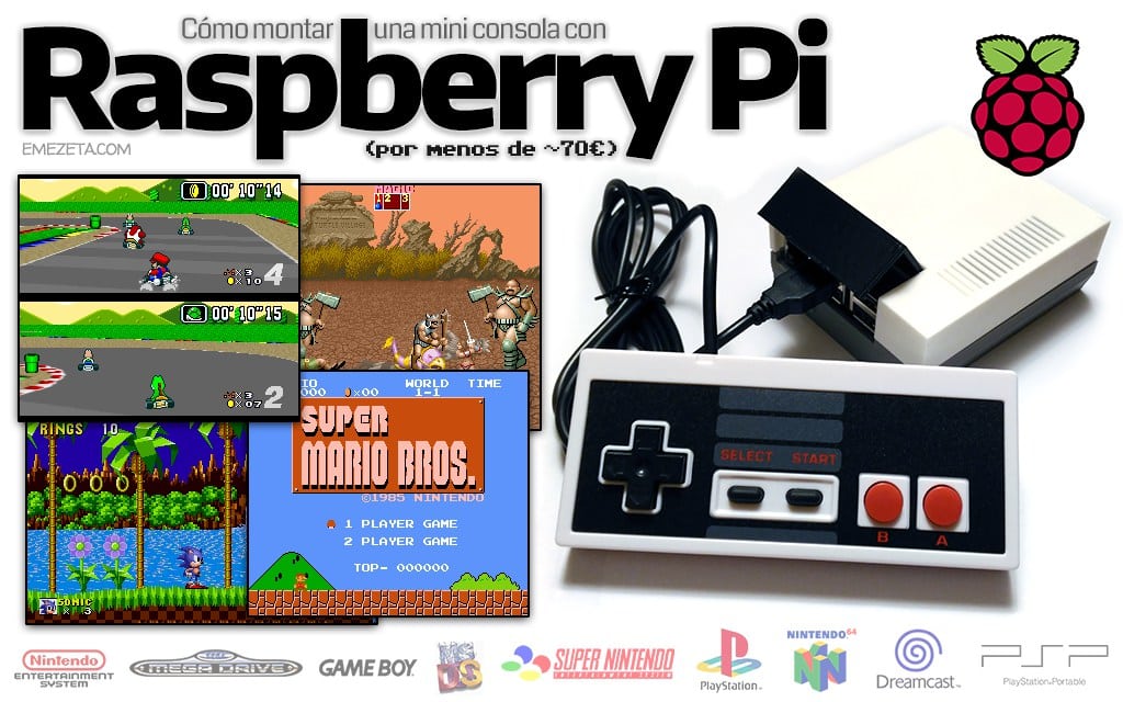 Cómo montar una retroconsola con Raspberry Pi