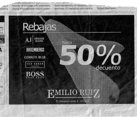 rebajas decuento