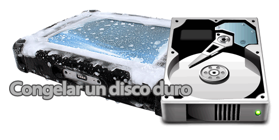 Congelar disco duro para recuperar datos