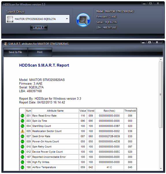 HDD Scan: Una buena herramienta para comprobar el estado del disco duro